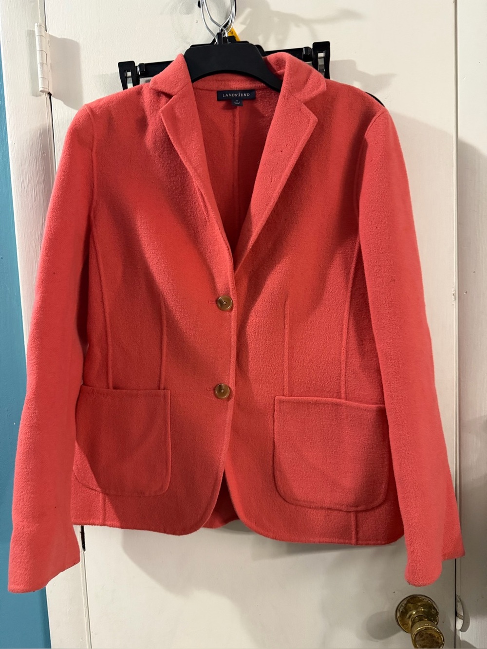 Lands End Size 12 Wool Blazer